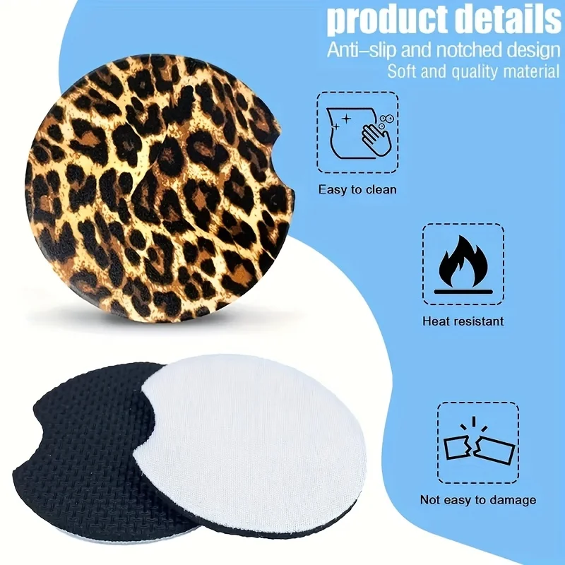 20pcs Sublimated Blank Car Coa - Coaster Sublimation Blank avaliação e preço