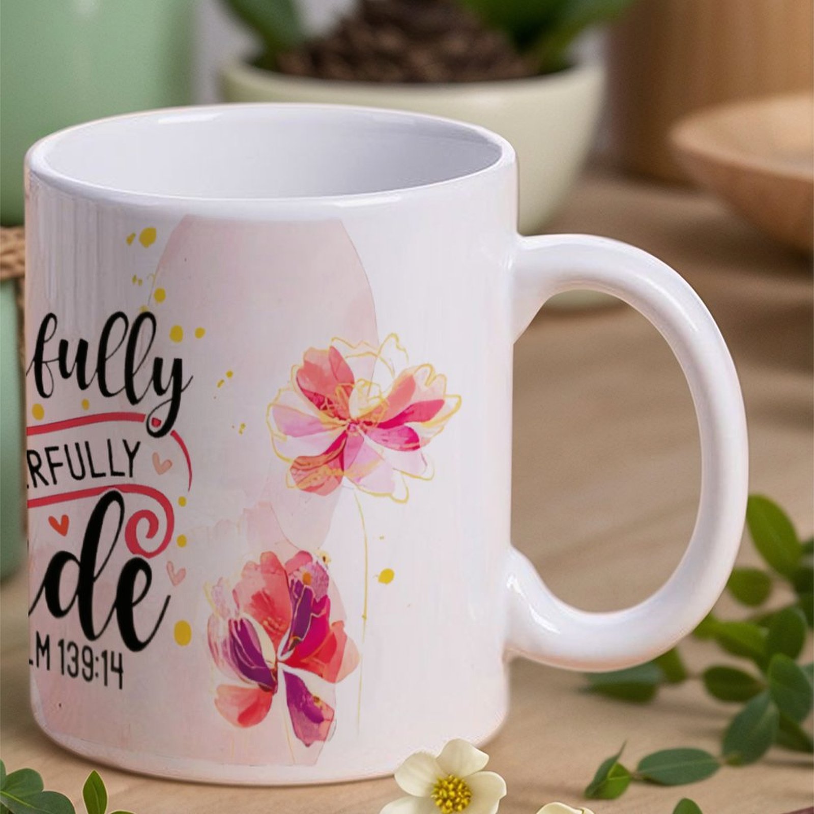 Fearfully And Wonderfully Made - Sublimation Mug White avaliação e preço