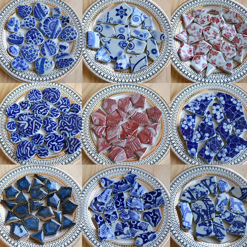 100g Oval Ceramic Mosaic Tiles - Ceramic Tile Blank avaliação e preço