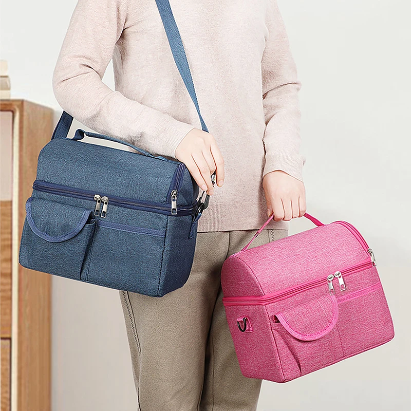 Large Insulated Lunch Box Leak - Tote Bag Sublimation avaliação e preço