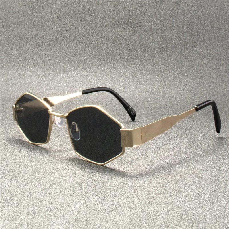 Vintage Punk Style Sunglasses  - Metal Photo Panel avaliação e preço