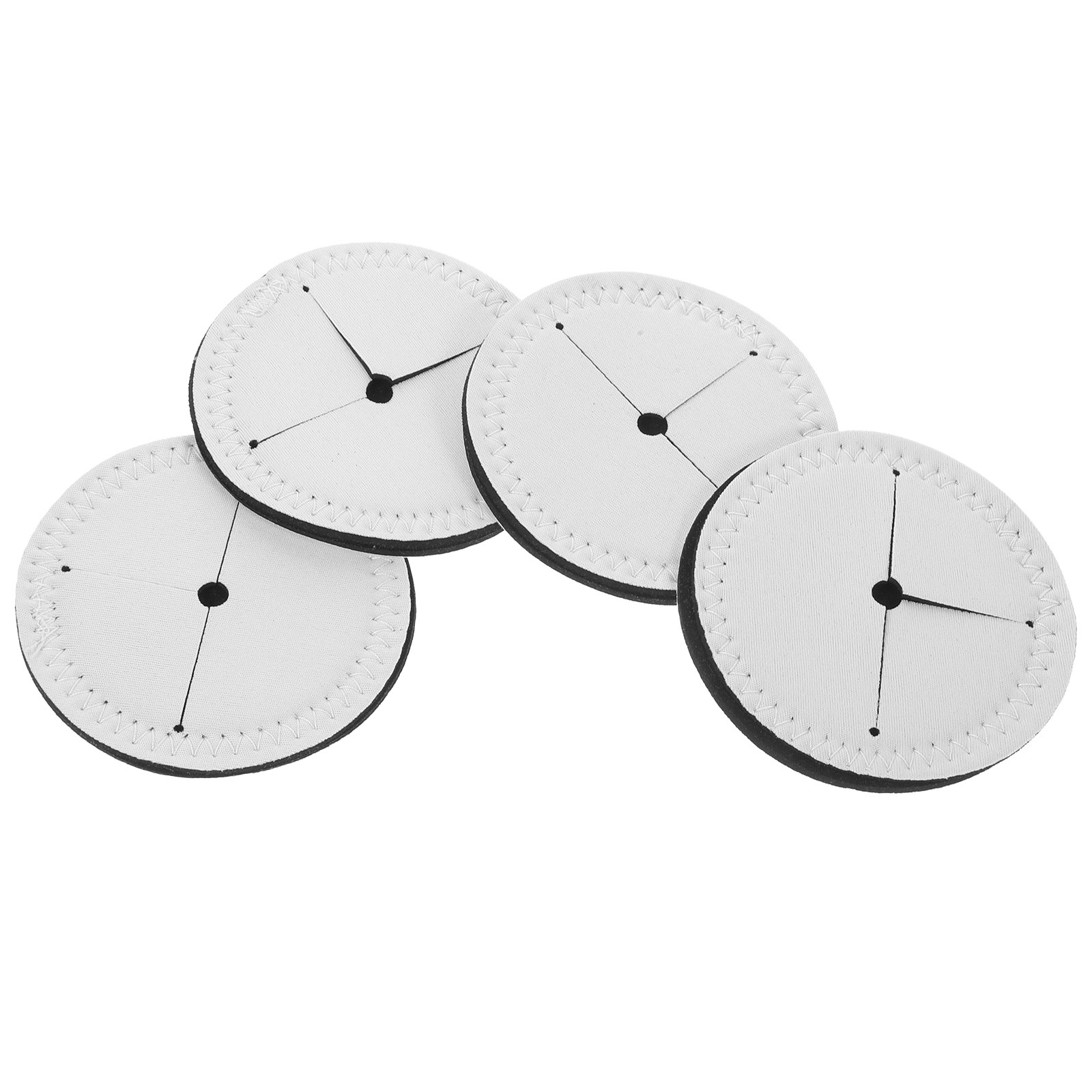4Pcs DIY Wine Cup Coasters Hea - Coaster Sublimation Blank avaliação e preço
