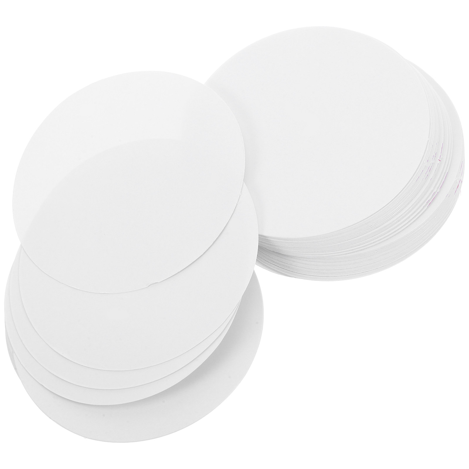 100Pcs Smooth Flat Round Blank - Button Badge Blank avaliação e preço