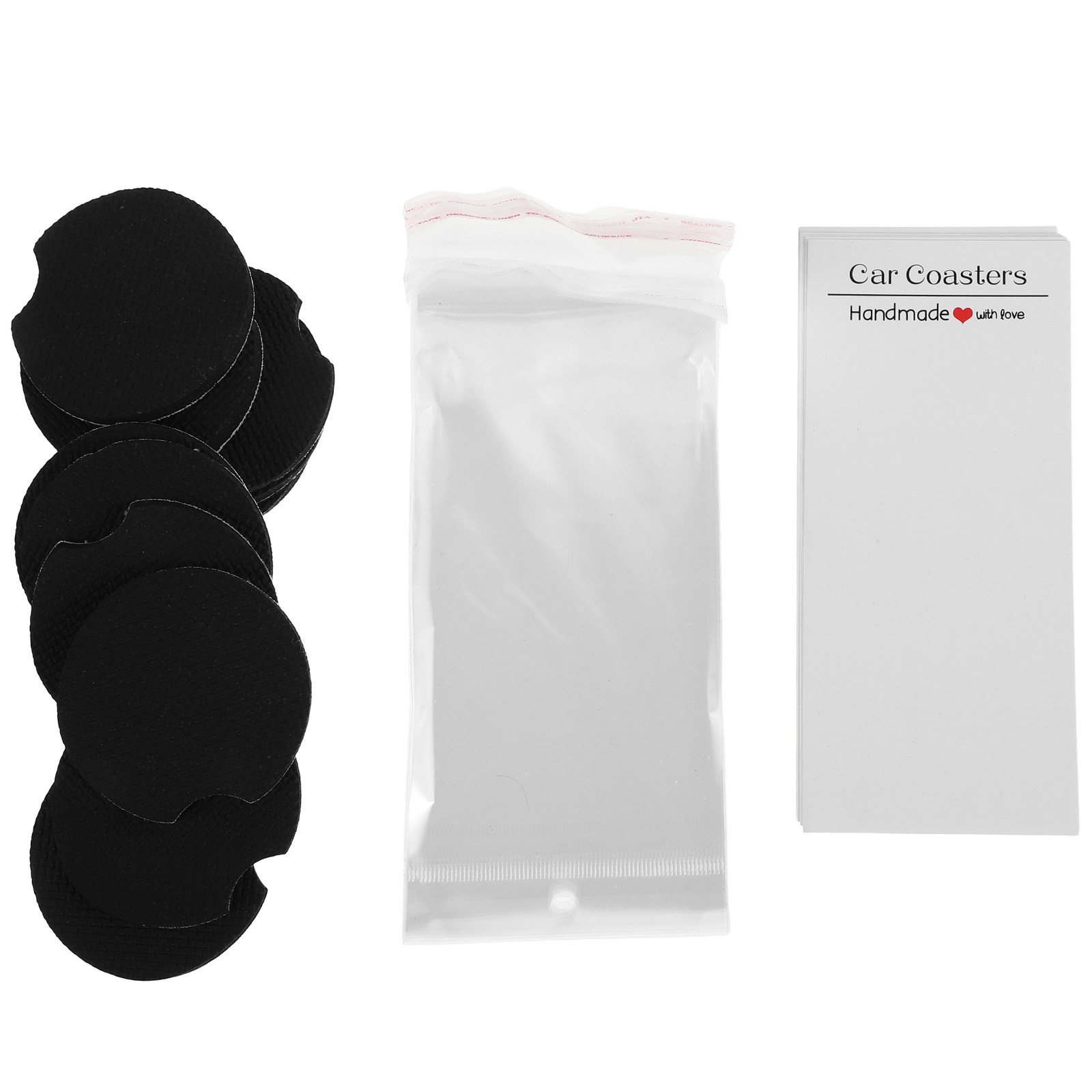 1Set Sublimation Blank Car Coa - Coaster Sublimation Blank avaliação e preço