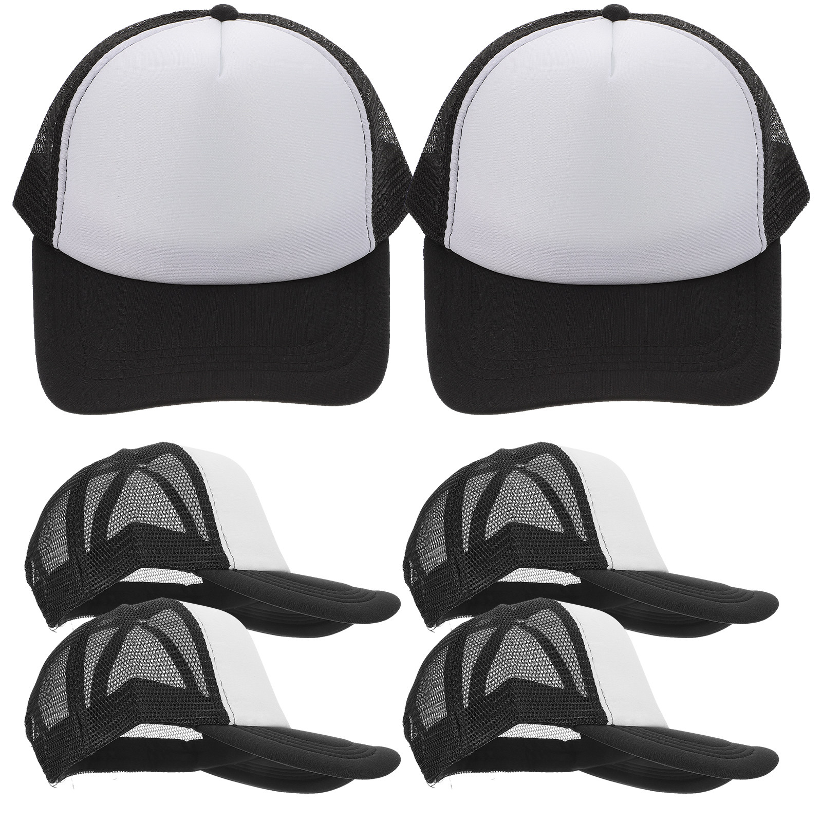 10Pcs DIY Blank Trucker Hat Me - Hat Sublimation Blank avaliação e preço