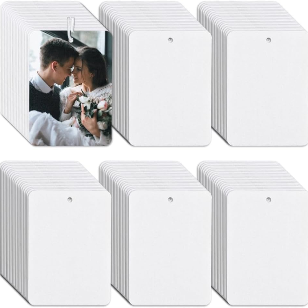 20pcs Sublimation Air Freshene - Puzzle Blank White avaliação e preço