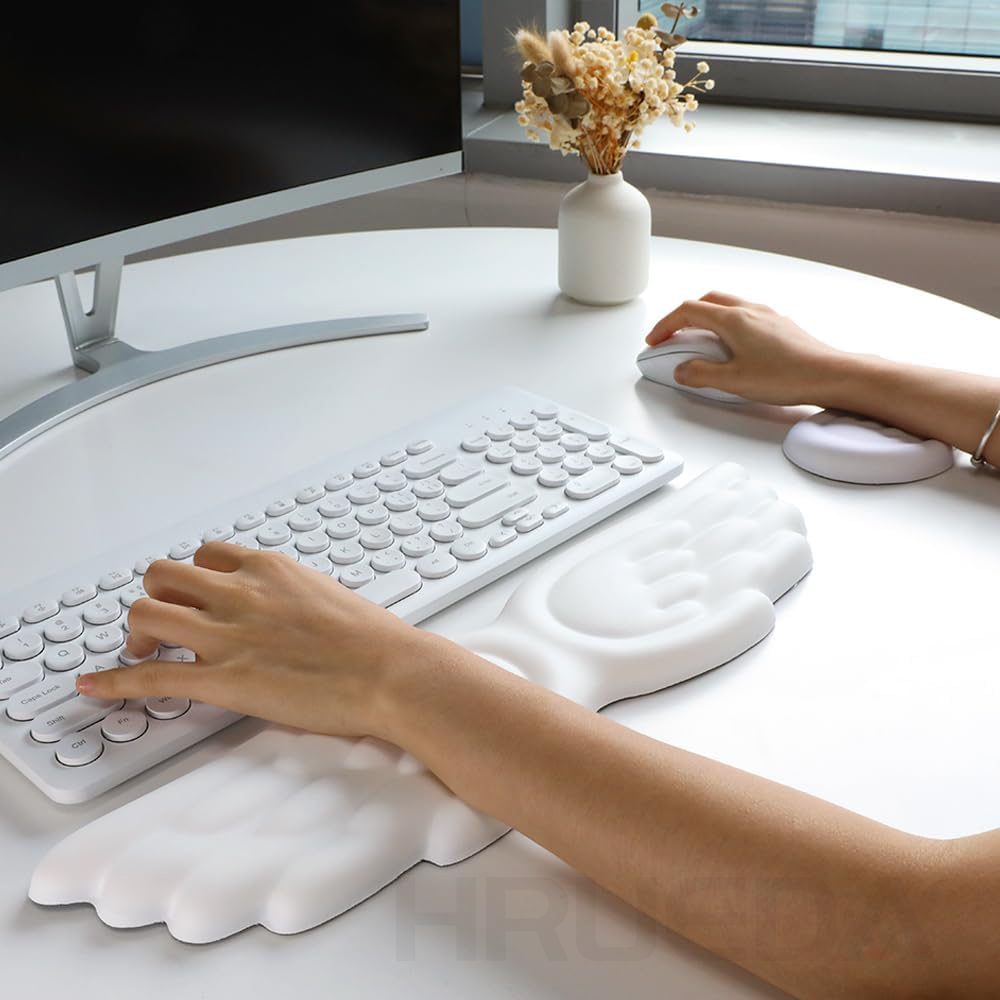 Mousepad Ergonomic Angel Keybo - Mouse Pad Blank Sublimation avaliação e preço