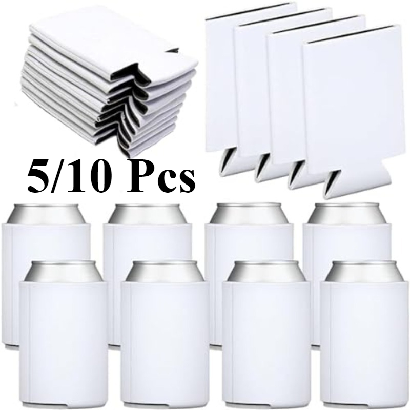 5/10 Pcs Blank Sublimation Can - Puzzle Blank White avaliação e preço