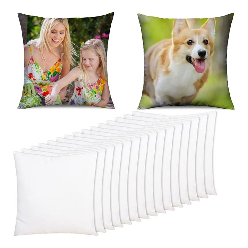 SEWS-15 Piece Sublimation Blan - Pillow Cover Sublimation avaliação e preço