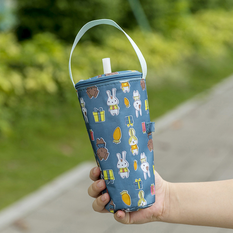 New Portable Milk Tea Tote Bag - Tote Bag Sublimation avaliação e preço