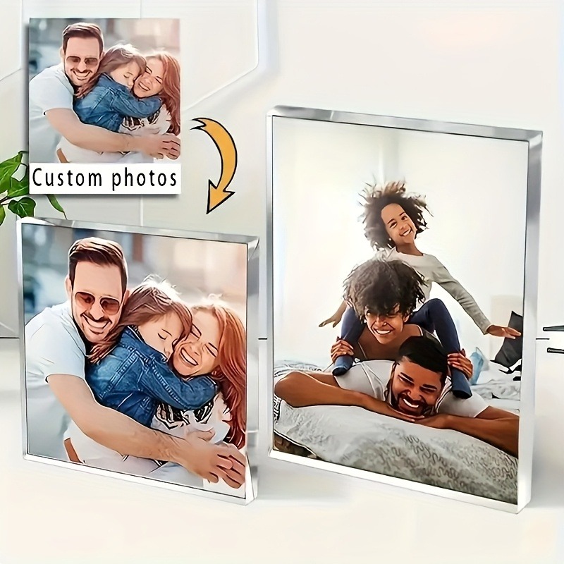 Personalized Acrylic Photo Blo - Photo Acrylic Block avaliação e preço