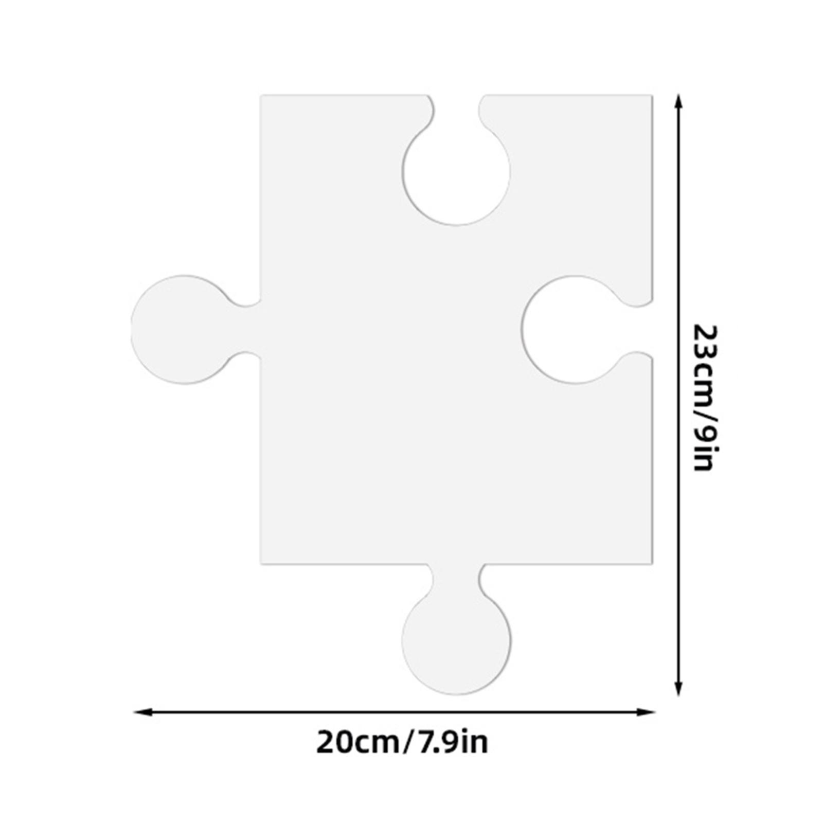 White Cardboard Blank Jigsaw P - Puzzle Blank White avaliação e preço
