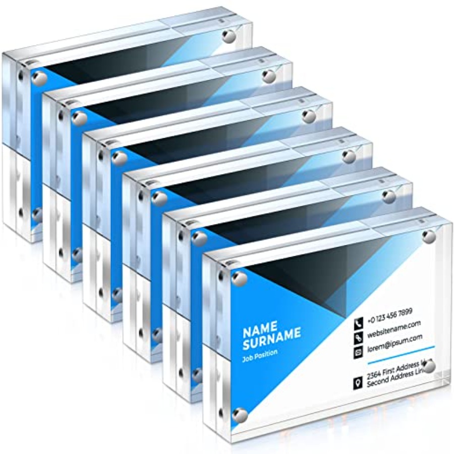 Acrylic Business Card Frame 2. - Photo Acrylic Block avaliação e preço