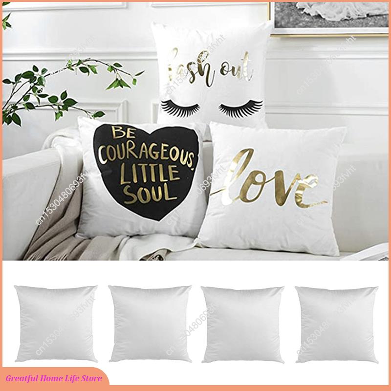 AT59 40X40 White Plain Sublima - Pillow Cover Sublimation avaliação e preço