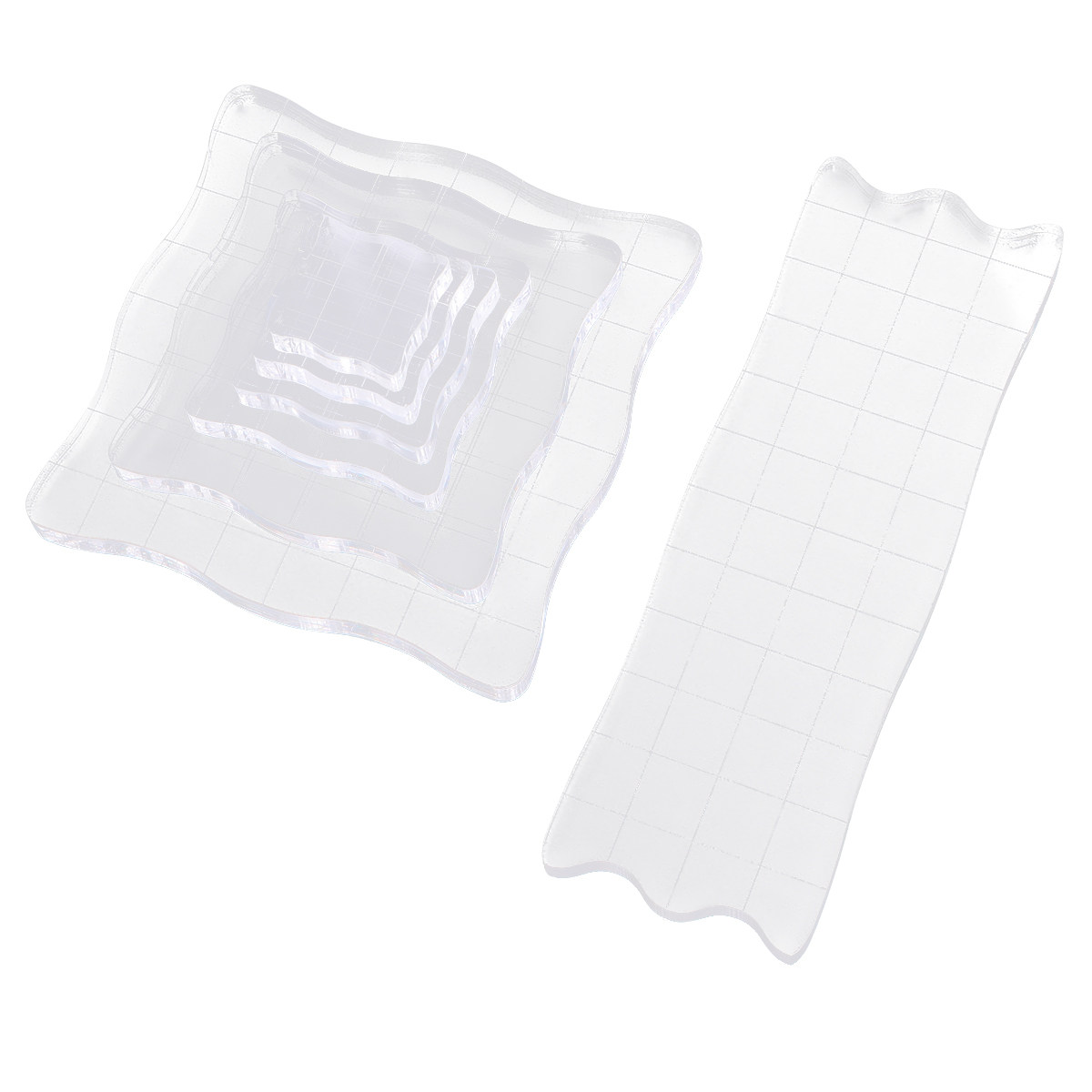 7Pcs Silicone Seal Supplies Ac - Photo Acrylic Block avaliação e preço