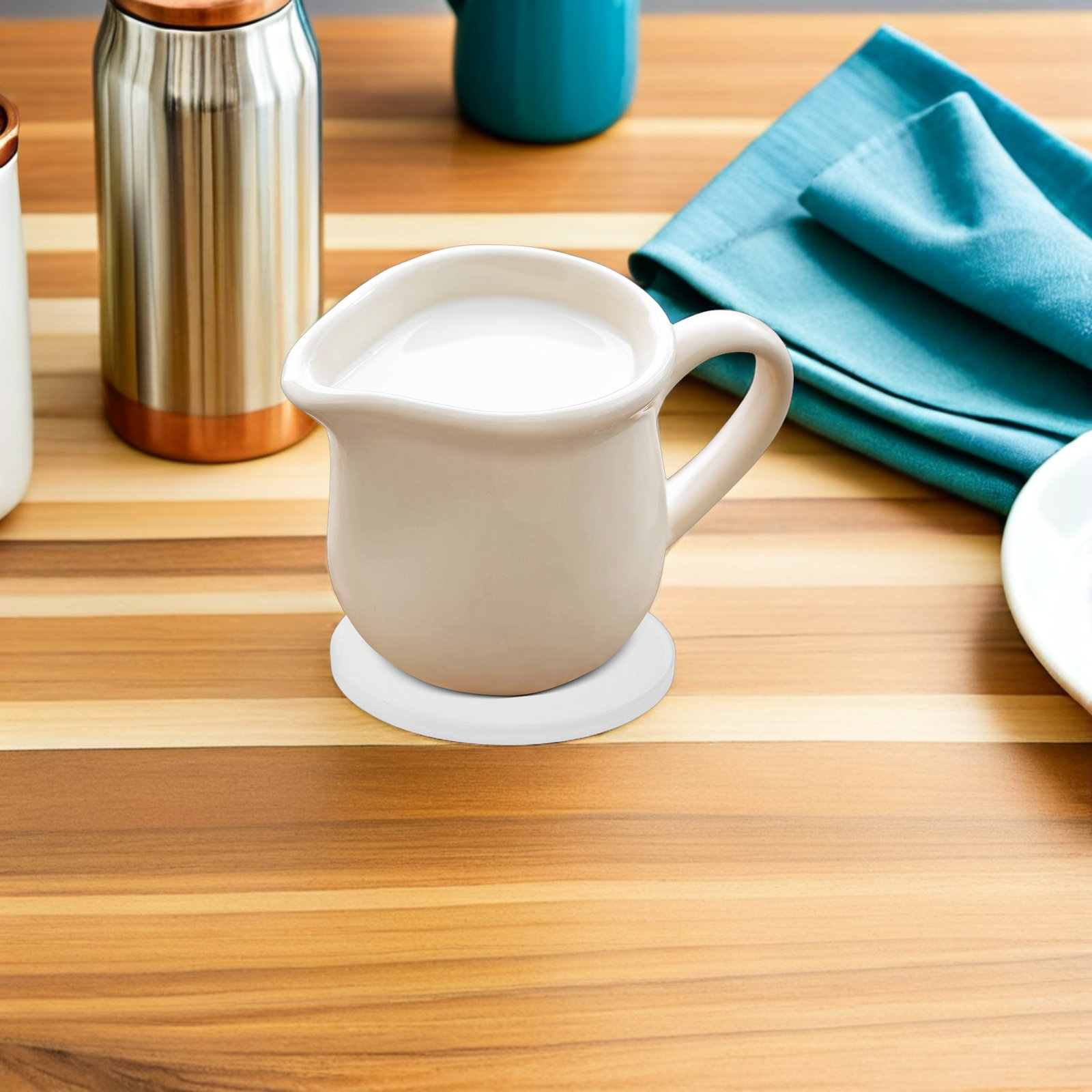 12Pcs White Round Ceramic Coas - Coaster Sublimation Blank avaliação e preço