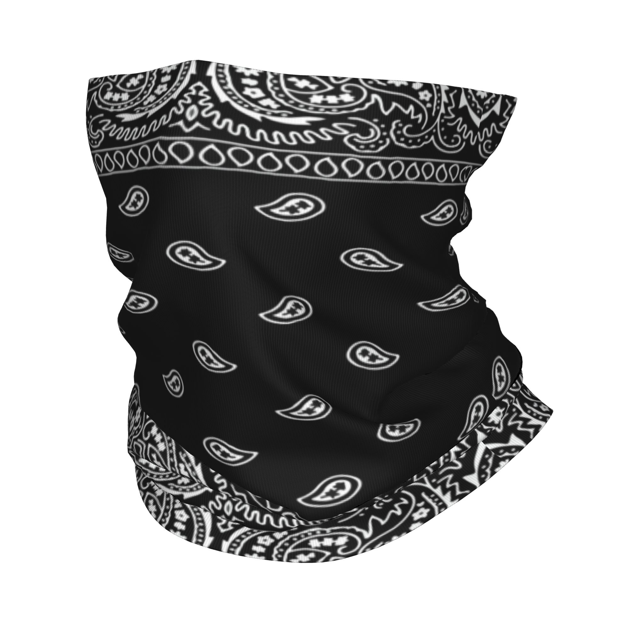 Custom Black and White Bandana - Bandana Blank White avaliação e preço