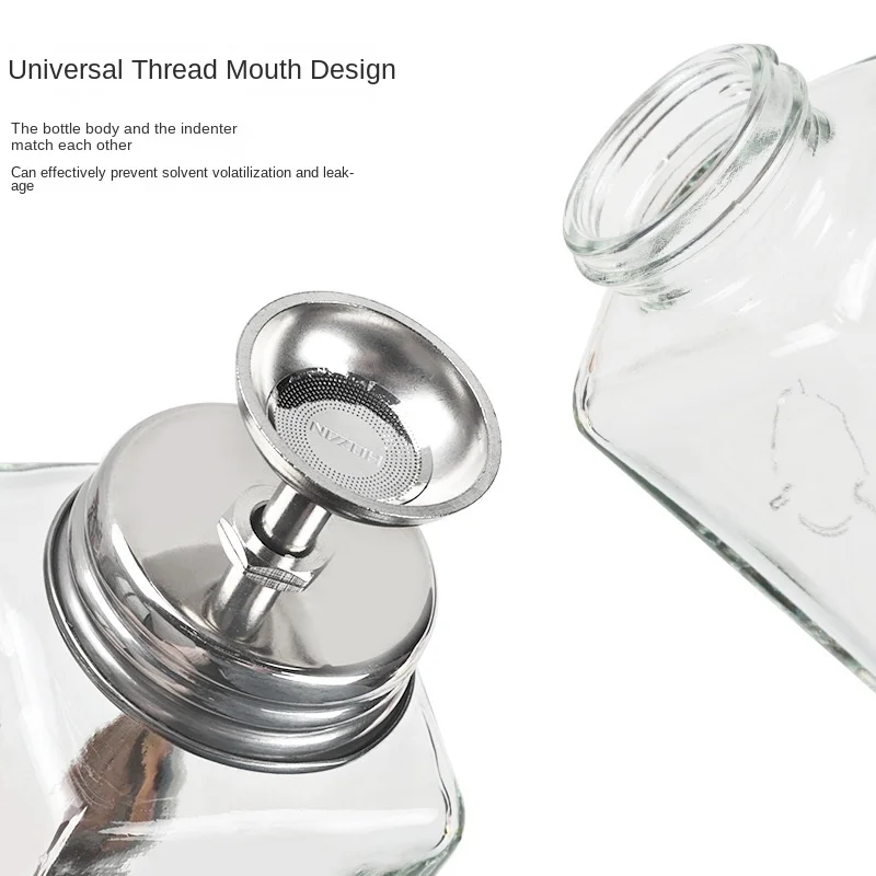 Nail glass bottle press funnel - Water Bottle Blank avaliação e preço
