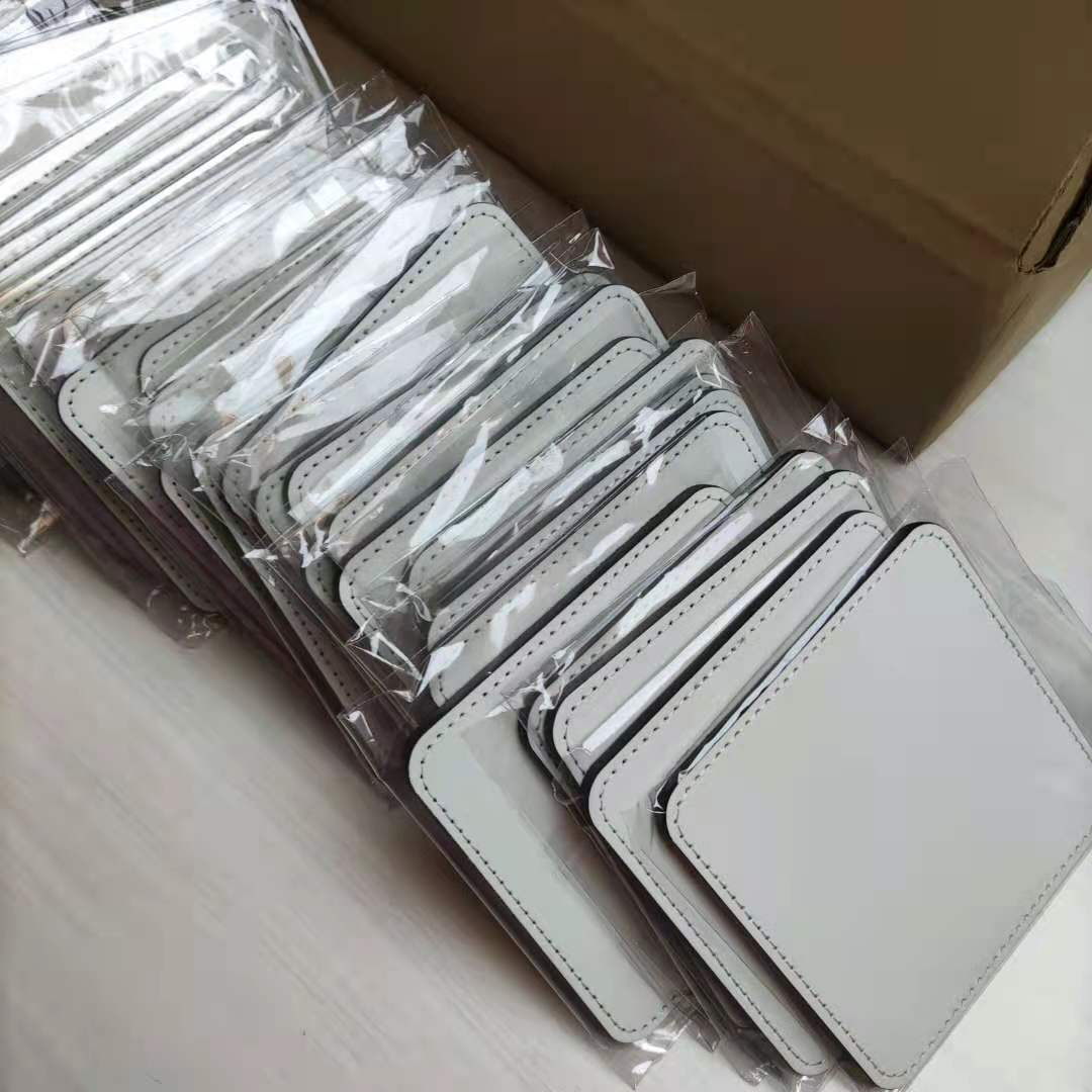50pcs/lot 10*10cm New Blank Su - Coaster Sublimation Blank avaliação e preço
