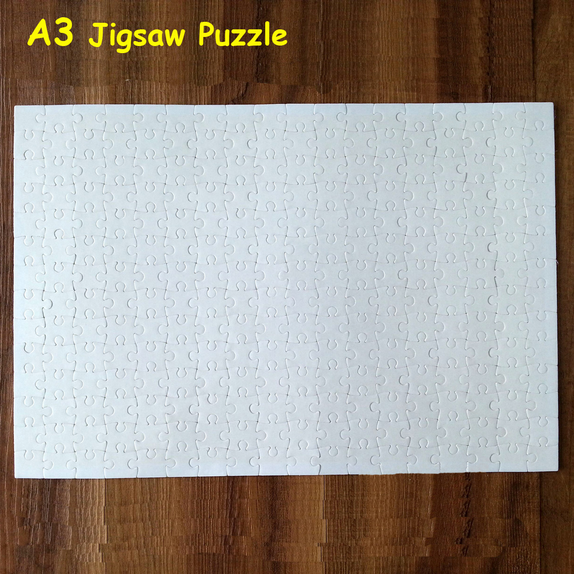 10pcs/lot Sublimation Blank A3 - Puzzle Blank White avaliação e preço