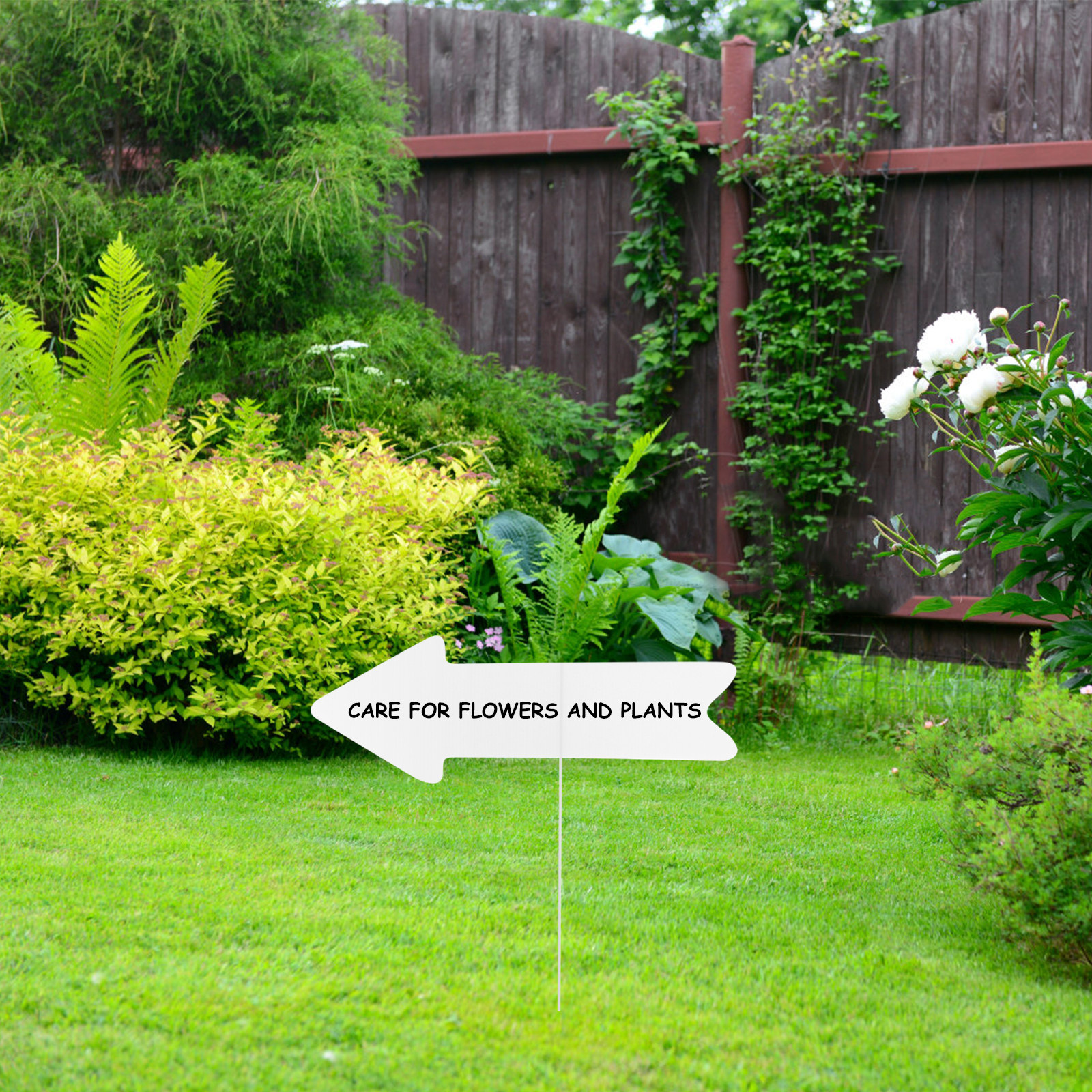 5Pcs Blank Yard Signs with Sta - Yard Sign Blank avaliação e preço