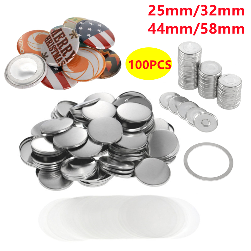 25/32/37/44/58mm Button Making - Button Badge Blank avaliação e preço