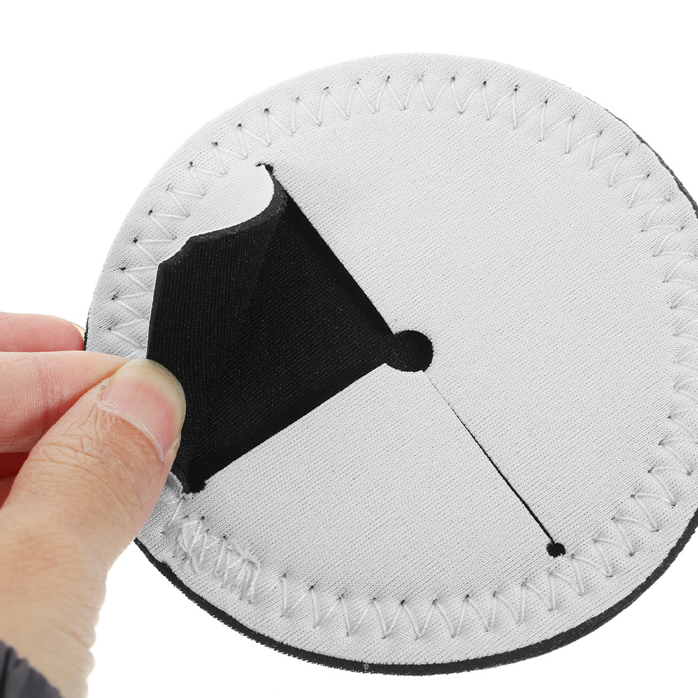 5Pcs White Round Blank Wine Gl - Coaster Sublimation Blank avaliação e preço