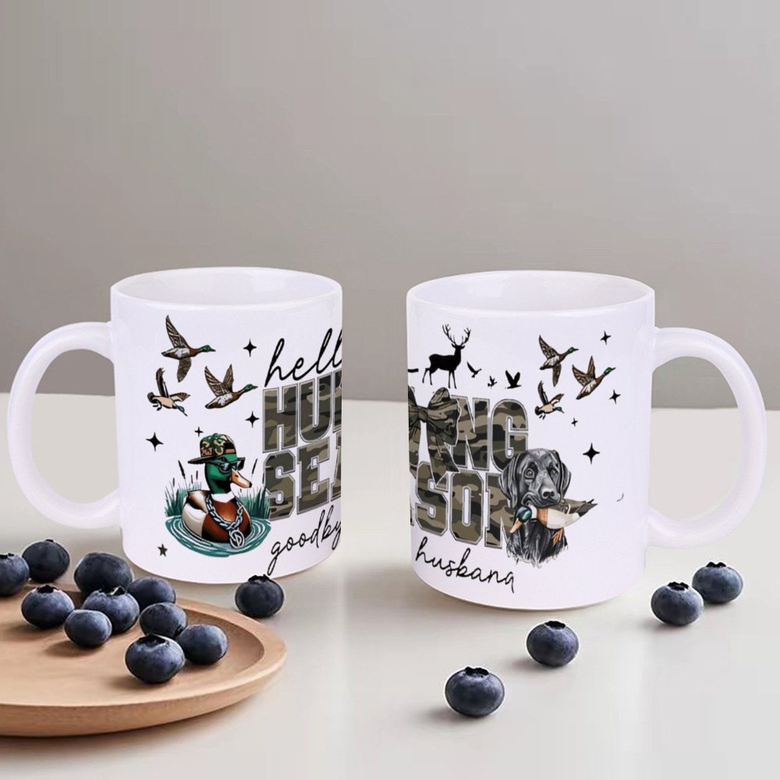 Hello Hunting Season Goodbye H - Sublimation Mug White avaliação e preço